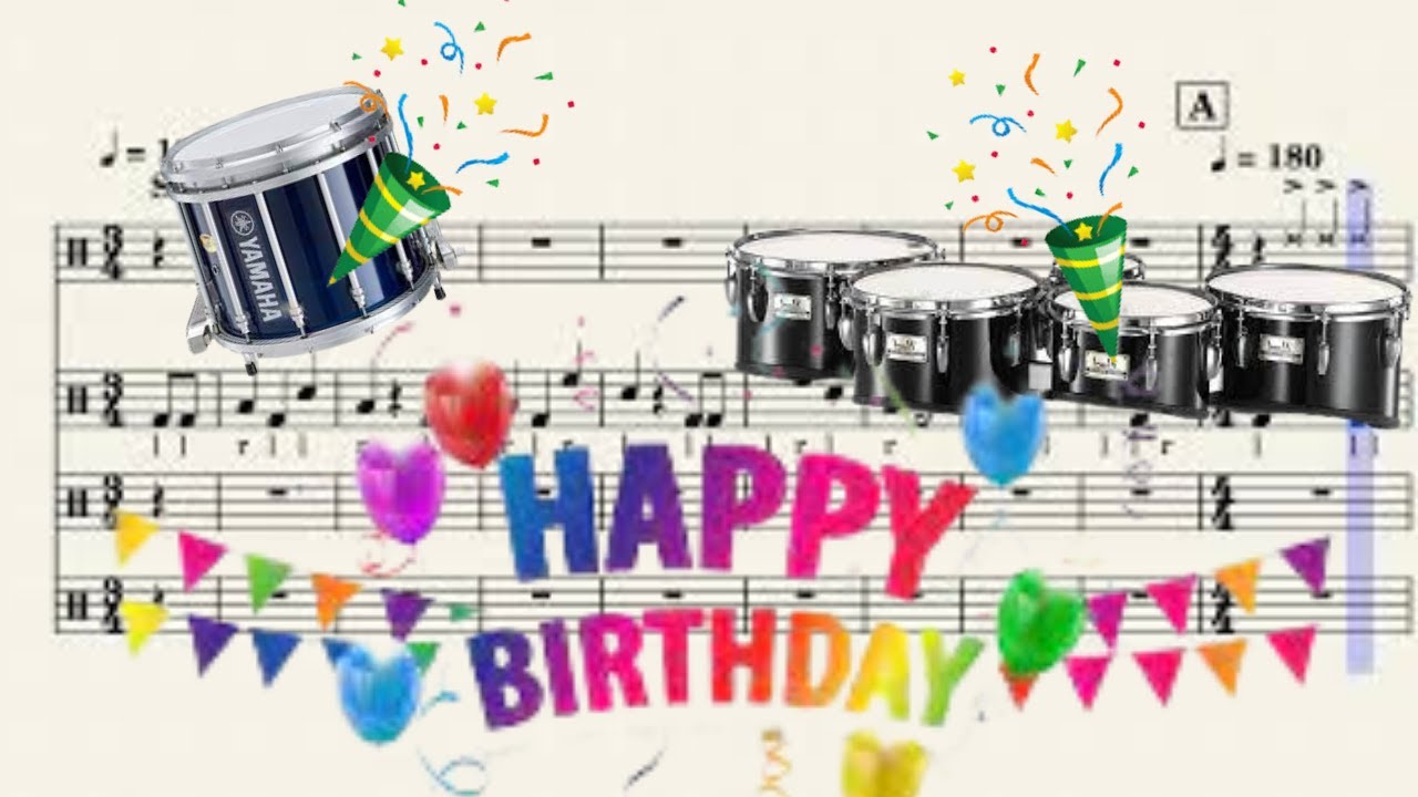 Happy Birthday from Drumline! YouTube