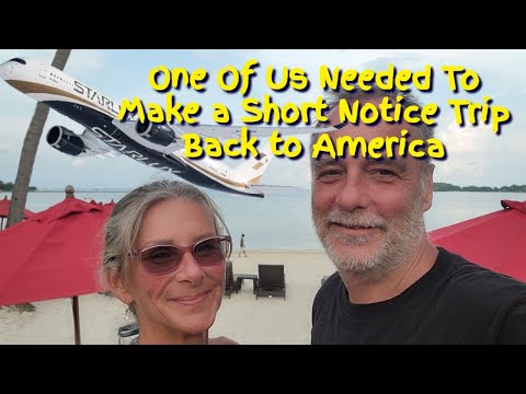 Video thumbnail: Short Notice Trip to the US from Thailand | What To Do When You Have a Family Emergency