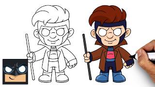 how draw gambit x men