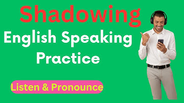 Shadowing: A pronunciation-focused listening exercise | My Afternoon Routine