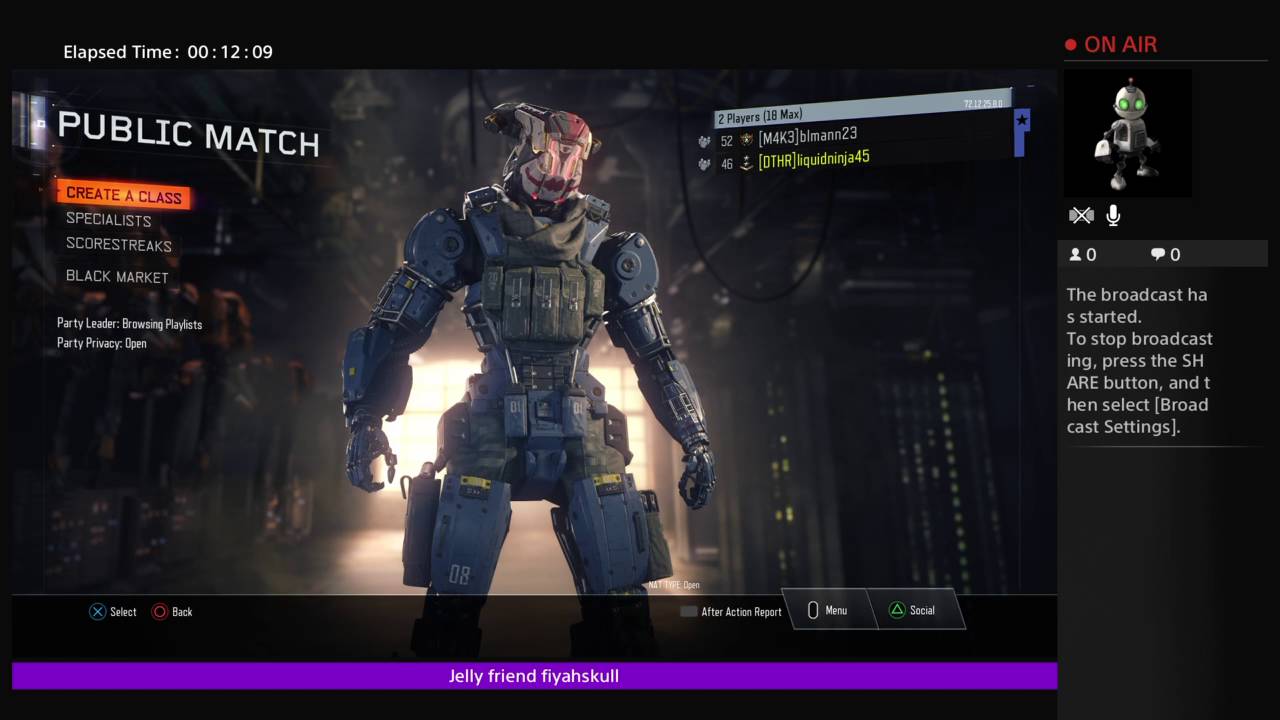 liquidninja45's Live PS4 Broadcast