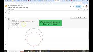 Python Lists Using Turtle
