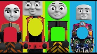 Baby Learn, Thomas And Friends, Funny Face Swap, Finger Family Nursery Rhymes Toy Train Kids Cartoon