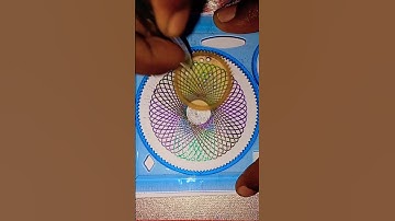 Spirograph designs#satisfying #youtubeshorts #music