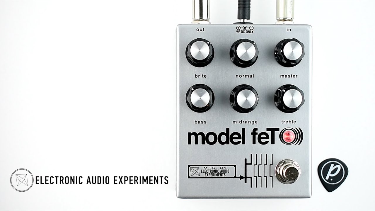 Electronic Audio Experiments Model feT Preamp - YouTube