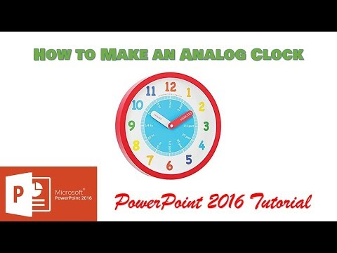 How to Make Clock Animation in PowerPoint Tutorial | PowerPoint Animations