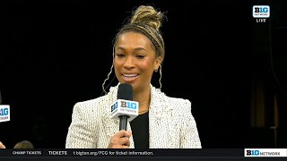 Illini WBB | B1G Media Day: Autumn Johnson Talks Illinois (10/9/23)