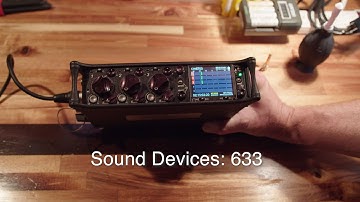 On the Bench with the Sound Devices 633