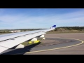 Takeoff from Stockholm Arlanda Airport (ARN) to Los Angeles Airport (LAX) aboard the SAS A330-300