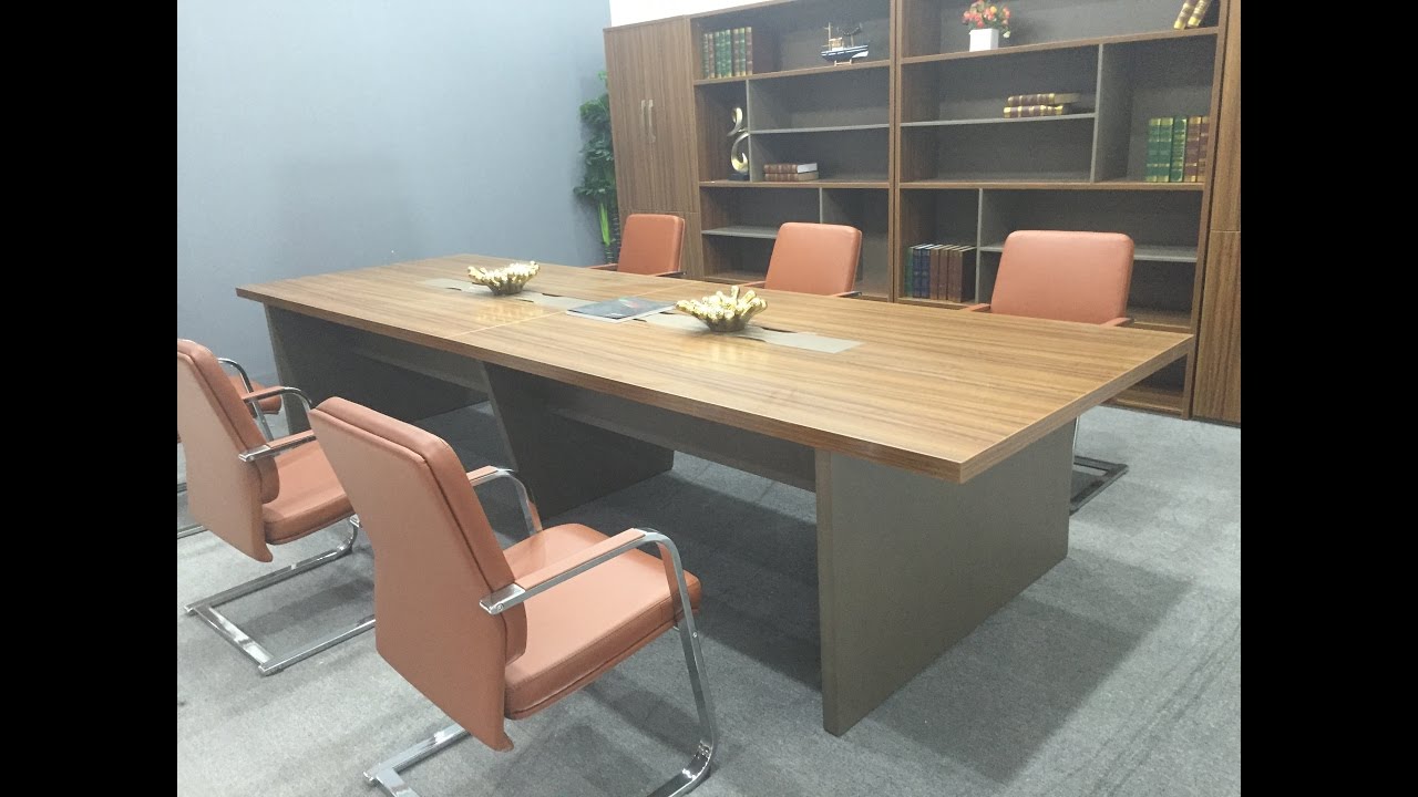 Wooden Office Furniture Conference Table Youtube