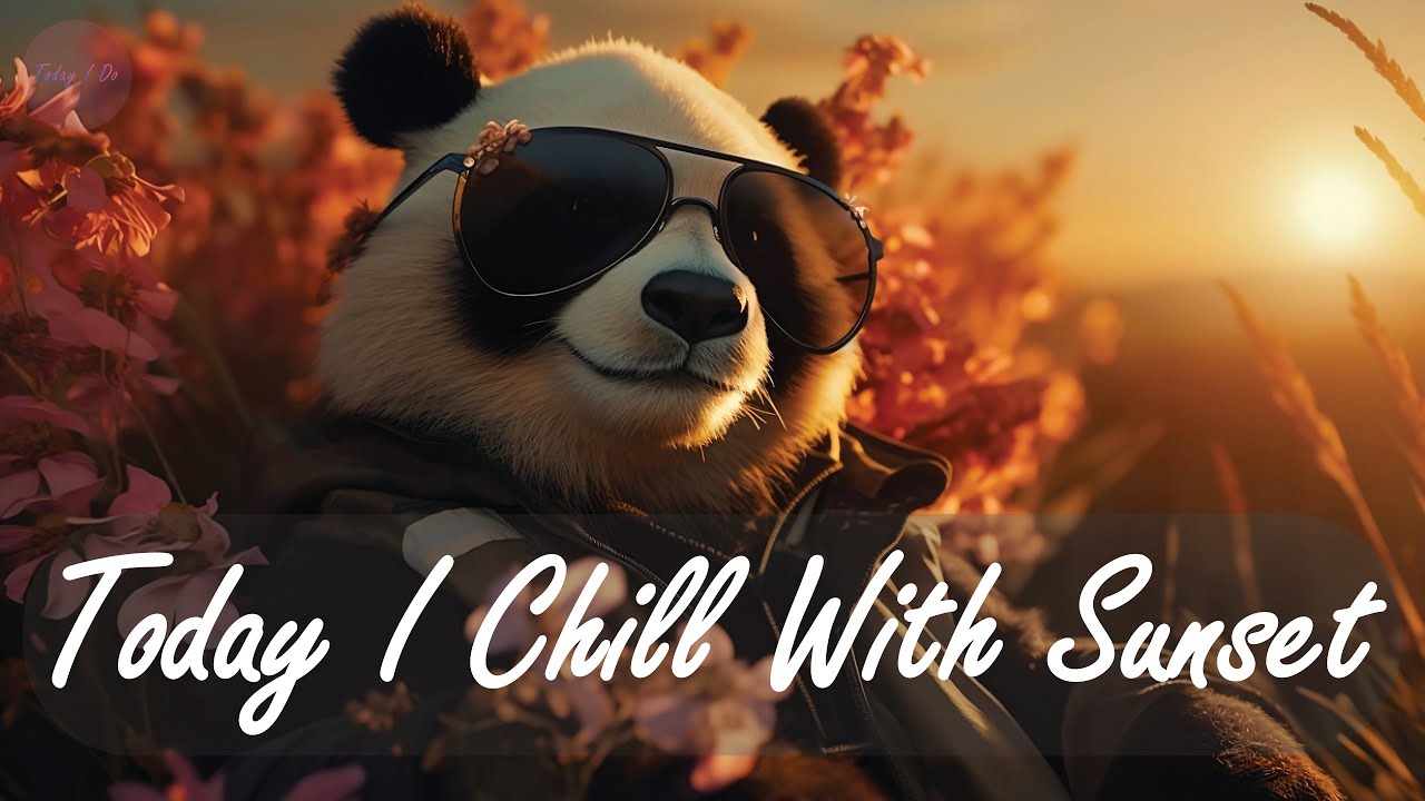 Today I Chill With Sunset 🌄 Laid Back Playlist: Dreamy, Sentimental, Peaceful, Hopeful Melodies 💽