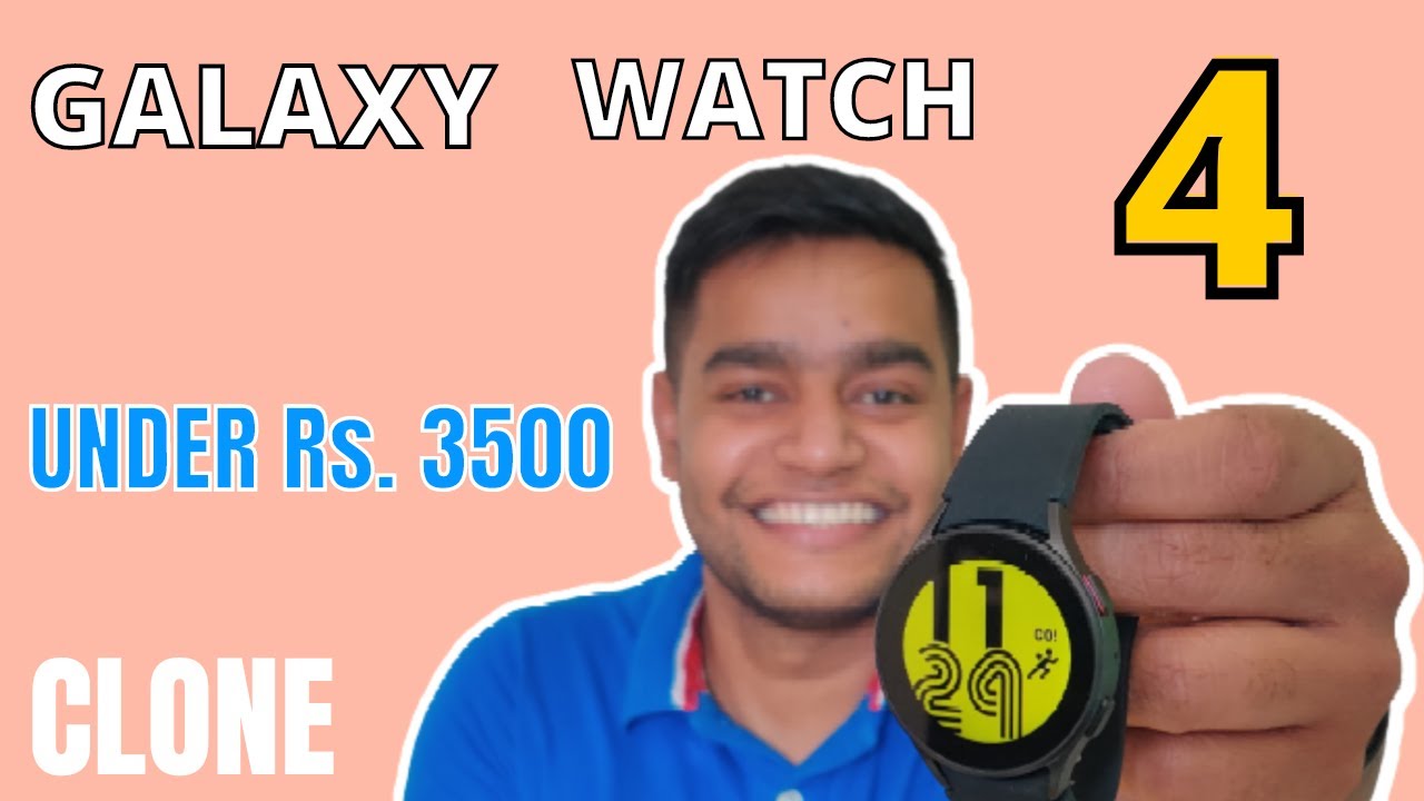 Samsung Galaxy Watch 4 Clone | Samsung 