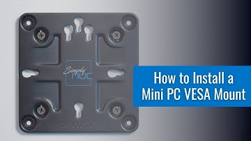 How to Install a Mini PC VESA Mount