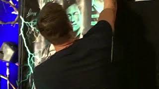 end of J2 panel - Jensen signing banner (VanCon 2014)