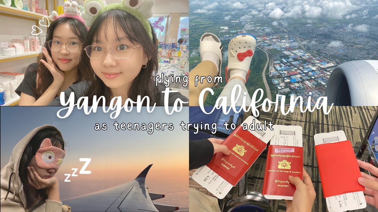 ✈️Перелет из Мьянмы в США | Подростки пытаются стать взрослыми, иностранные студенты испытывают т...