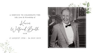 Funeral Service for Kevin Booth