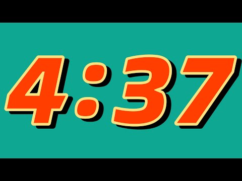 4 Minute and 37 Second Timer