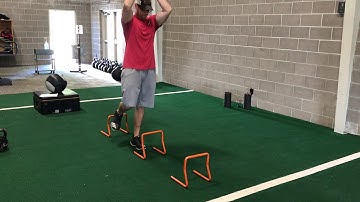 Cm linear hurdle hop