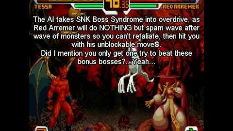 Tessa Appreciation: SvC Chaos: SNK vs Capcom Playthrough (Part 4/4)