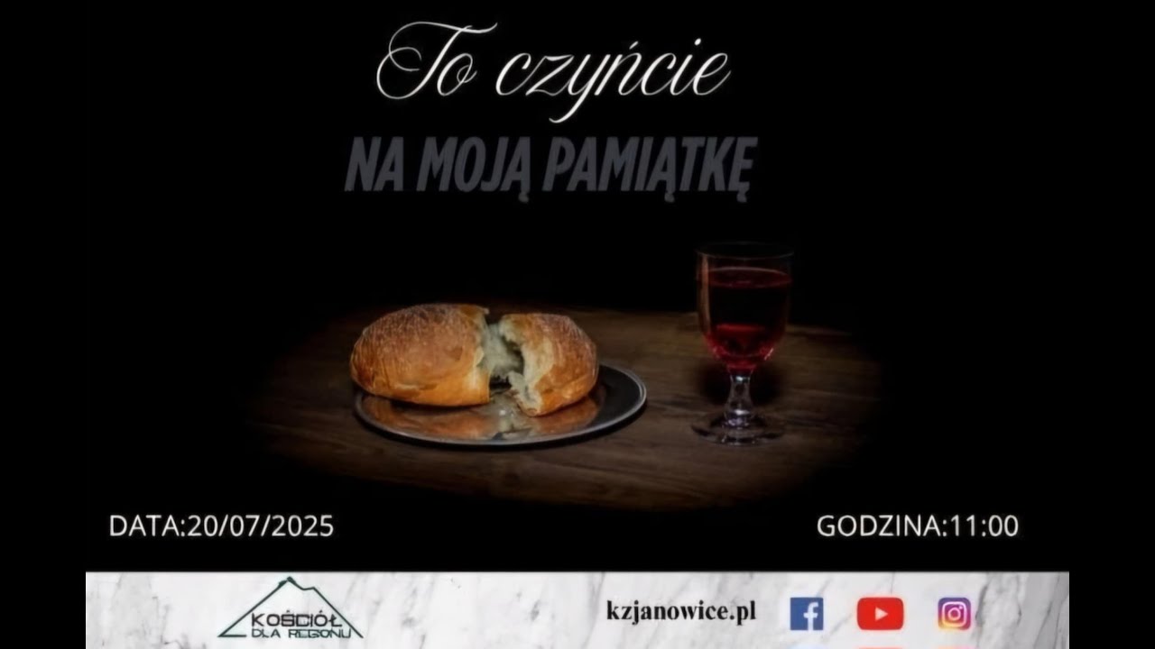 To czyńcie NA MOJĄ PAMIĄTKĘ | Mateusz Bartosik | 20.07.2025r.