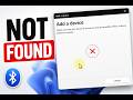 Fix Bluetooth Headphones Not Showing in Windows 11 (Pairing Fix Guide)