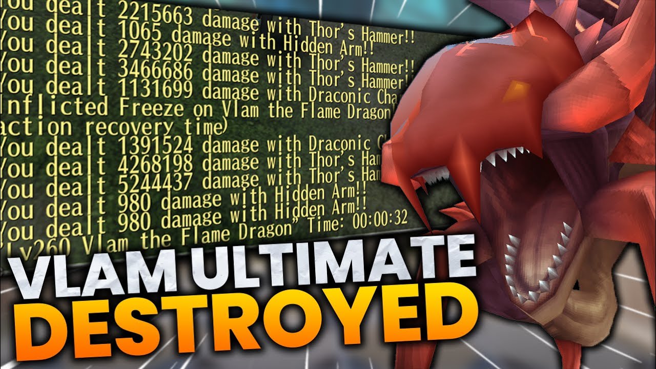 MAGIC HALBERD DESTROYED VLAM ULTIMATE!! - Toram Online