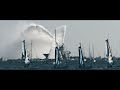 L'hommage des marins à Charlie Dalin