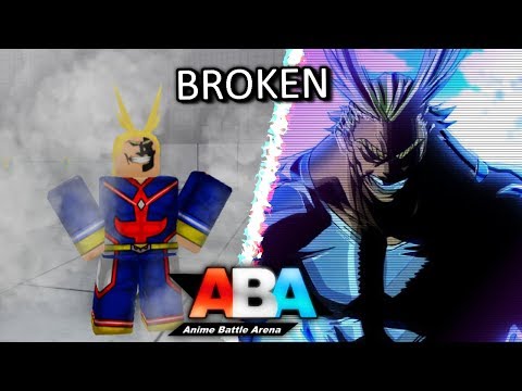 Full All Might Character Showcase Anime Battle Arena Youtube - gear secondthird new law character in anime battle arena roblox