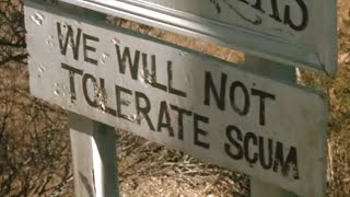WE WILL NOT TOLERATE SCUM