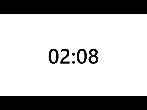 Timer for 2 minutes and 8 seconds