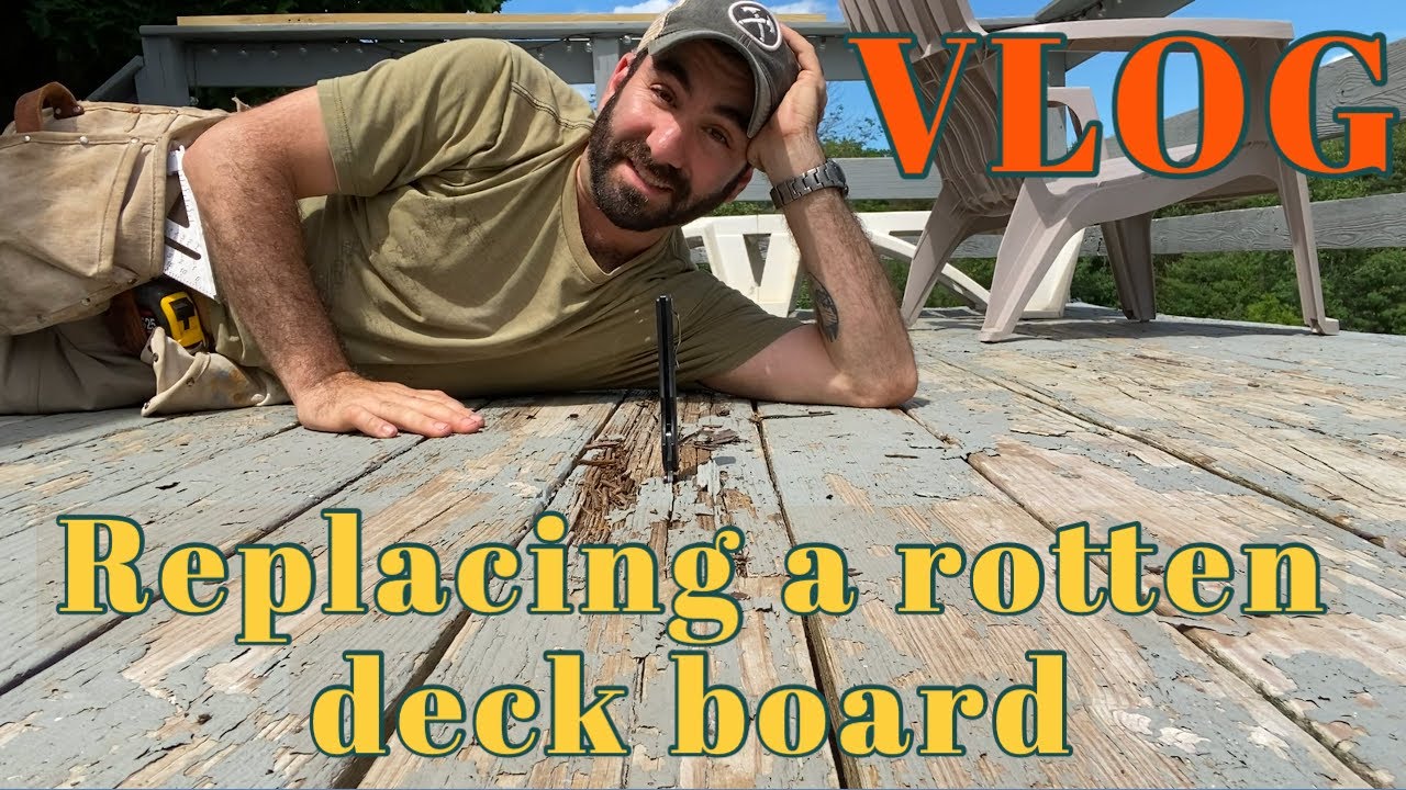 Replacing a Rotten Deck Board