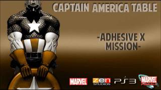 Marvel Pinball / Captain America / Adhesive X Mission