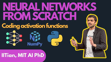 Lecture 6 - Coding Neural Network Activation Functions from scratch