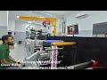 DABA 470mm Adhesive Label Horizontal Inline Flexo Printing Machine With Delam-Relam Function