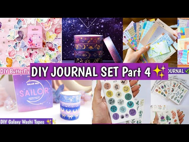 part-1) How to Make Journal Set at Home / DIY JOURNAL SET /DIY Journal kit  / DIY Journal Stationary 