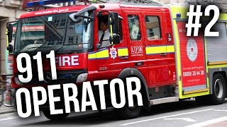 911 OPERATOR SIMULATOR Walkthrough Part 2 "DID YOU SEE WHO STARTED THE FIRE?" ... I DID