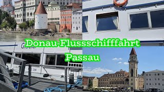 Donau-Flussschifffahrt Passau