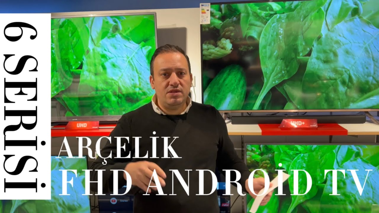 Arçelik 6 Serisi FHD Smart TV Android TV | A43 B 685 A | A40 B 685