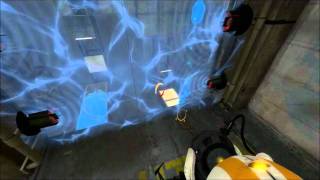Portal 2 Co-op Course 5 Chamber 2 Solo