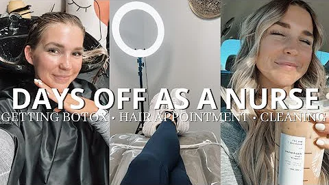 VLOG: DAYS OFF AS A NURSE | GETTING BOTOX | HAIR A...