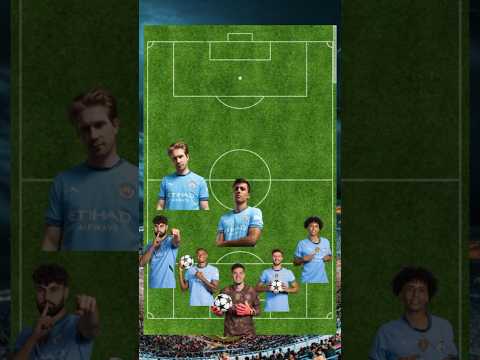 التشكيله الافضل للنادي مانشستر سيتي 2025  23