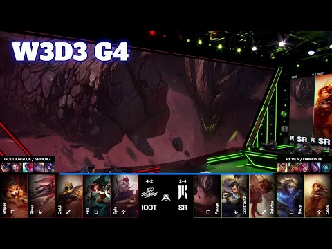 100T vs SR | Week 3 Day 3 LTA Spring 2025 Split 2 | 100 Thieves vs Shopify Rebellion G1 full