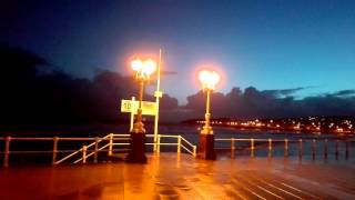 Amanece en el Muro de San Lorenzo Gijón,Asturias 10 de marzo en la 10.
