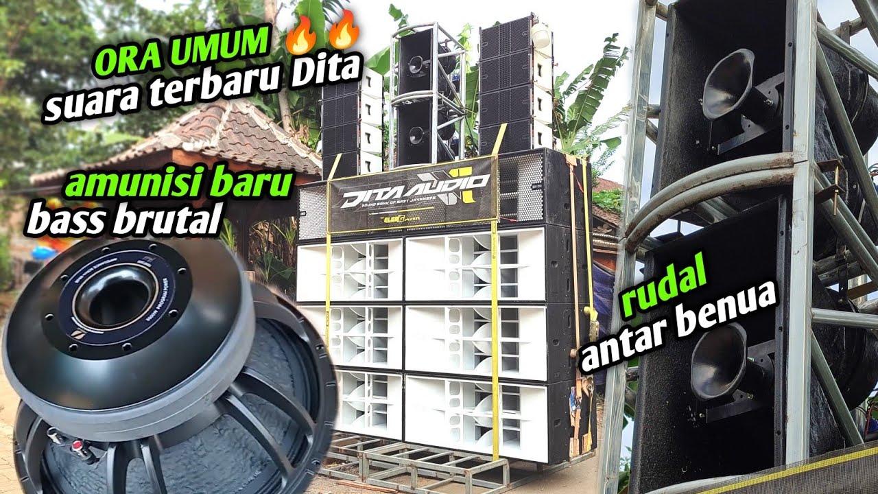 ORA UMUM 🔥🔥🔥 MENJELANG KARNAVAL MALANG LANGSUNG UPGRADE TOTAL // Dita audio Bondowoso