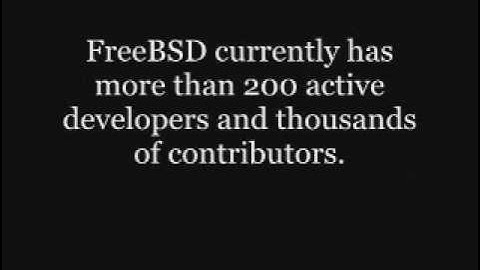 FreeBSD OS