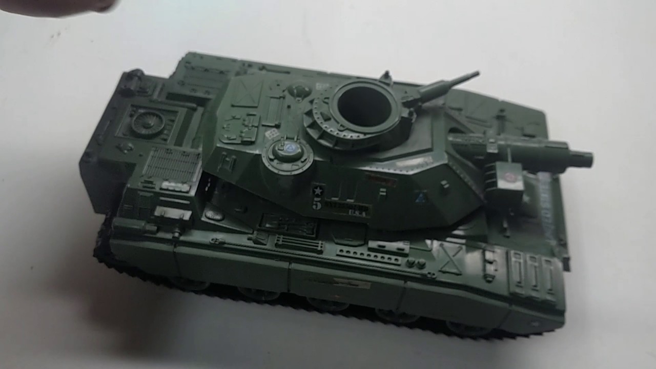 MOBAT Tank Vintage GI Joe Working - YouTube