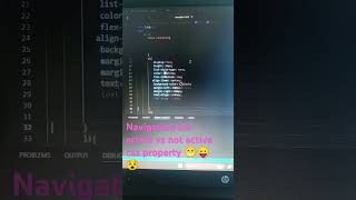 Navigation bar with not active background colour css property #viral#coding #navigation #navbar 😁😛😵