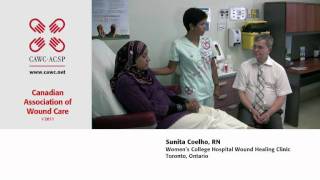 Canadian Association of Wound Care Foot Care Simple Chinese Video. Diabetes, Healthy Feet and You. screenshot 4