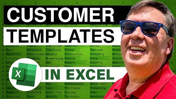 Excel - Create Custom Templates for Different Customers in Excel - Episode 630