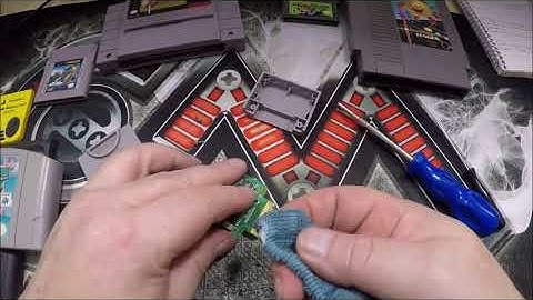 How To Clean Your Game Cartridges, NES, SNES, GameBoy, & More.